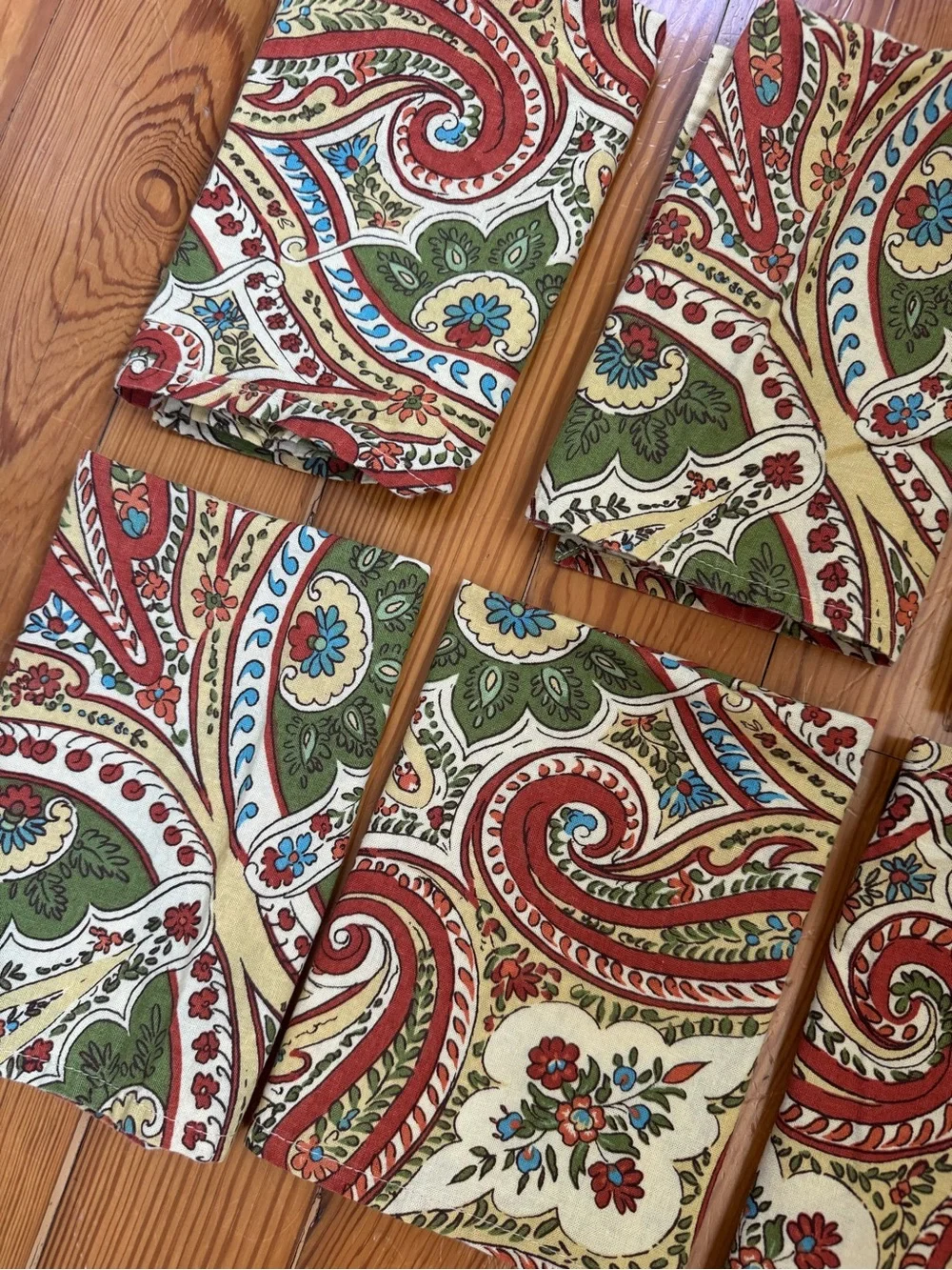 April Cornell Paisley Napkins